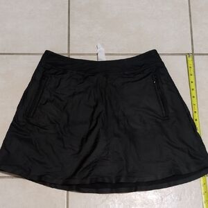 G/FORE Black Skirt with Zipper Pockets